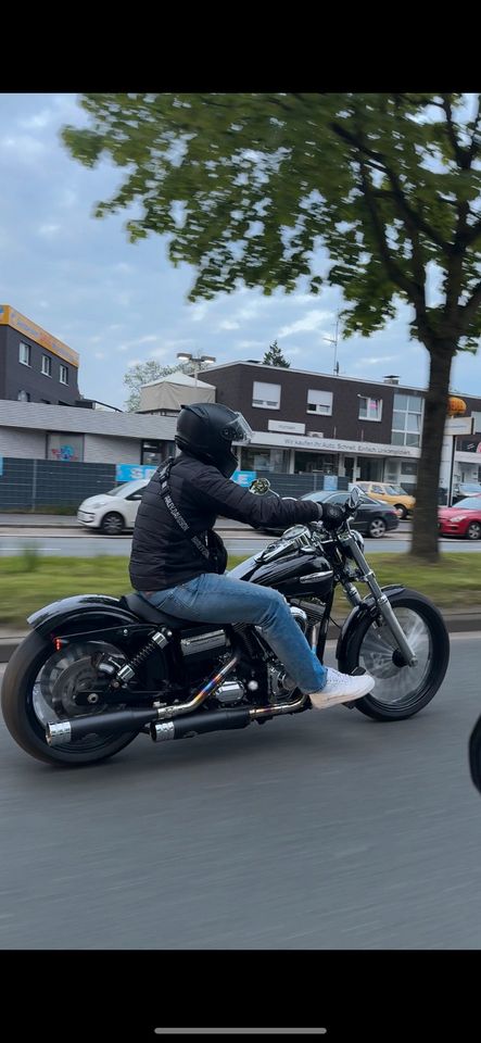 Harley Davidson Dyna Tausch gegen Street Glide Road Glide in Essen