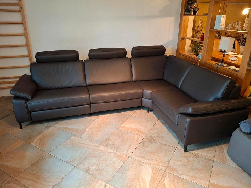 Ledercouch 3 Sitzer mit Liegefuktion  "Preis ist Verhandelbar" in Saulgrub
