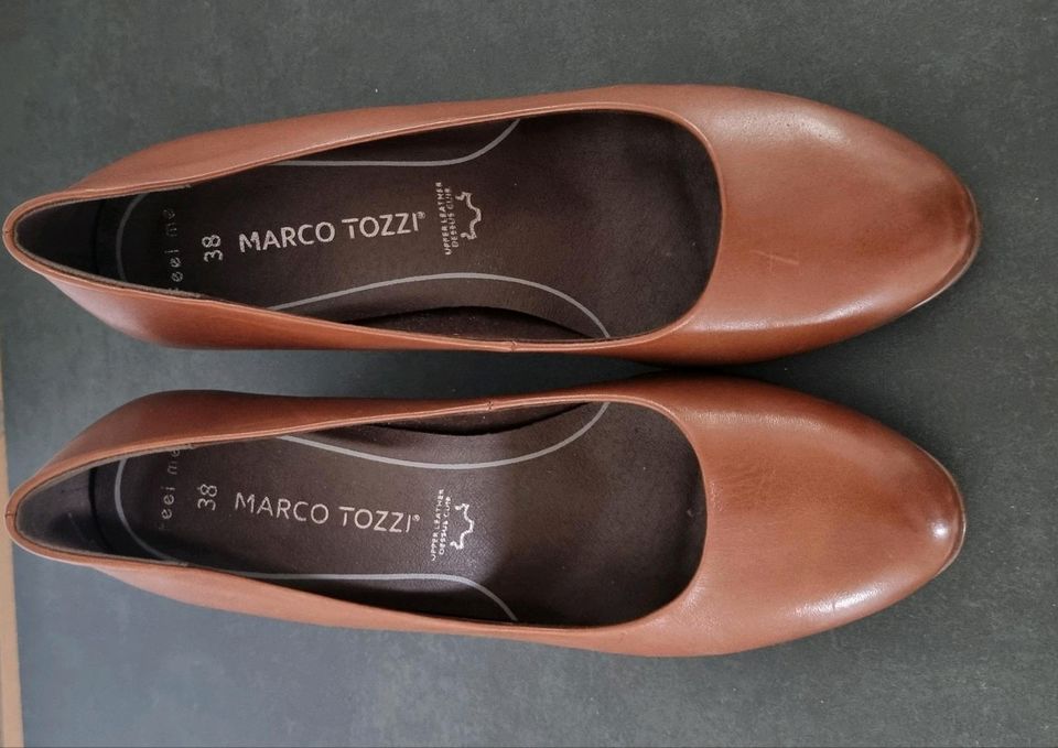 Schuhe Marco Tozzi Pumps braun Größe 38 in Lorch