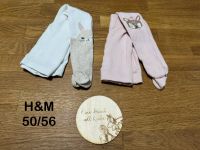 H&M Baby Mädchen Strumpfhosen Set weiß rosa Hase Reh 50/56 Baden-Württemberg - Albstadt Vorschau