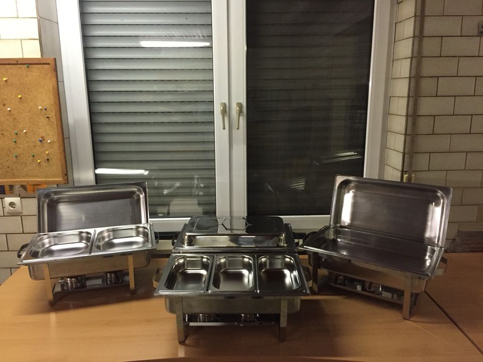 Chafing Dish Warmhaltebehälter zu vermieten verleihen in Rohrbach