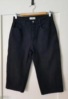 MAC vintage jeans 1/2-3/4 Länge high waist schwarz 36/38 Stuttgart - Bad Cannstatt Vorschau