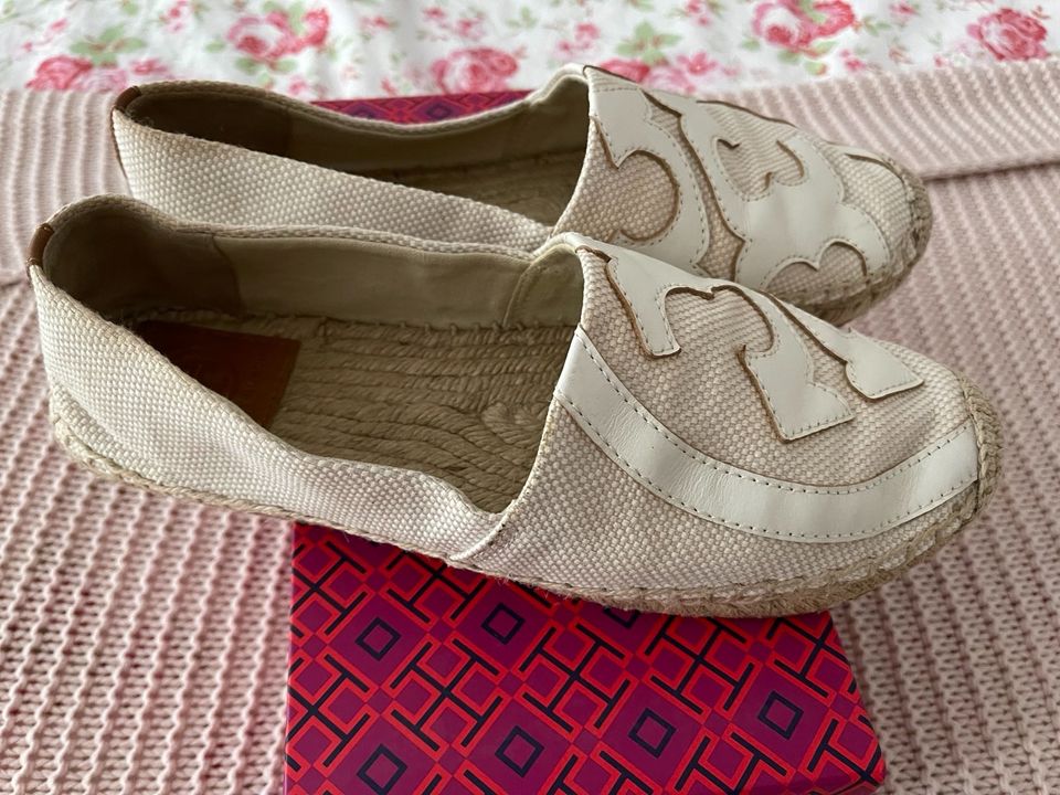 Tory Burch Espadrilles beige / Gr. 40,5 in Berlin