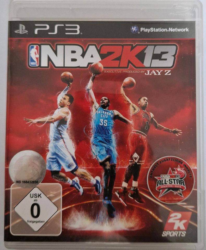 PS3 Spiel "NBA 2K13" in Weimar