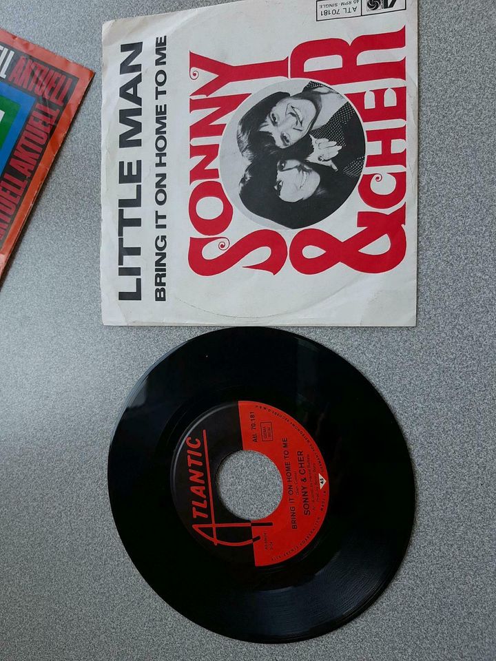 Vinyl Single Schallplatte Sonny & Cher in Eislingen (Fils)