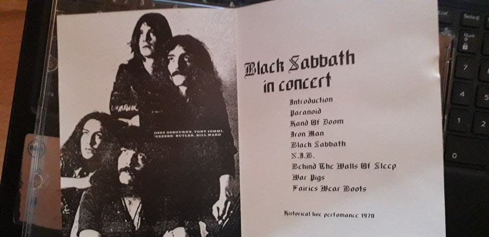 Black Sabbath- DVD- in Concert - Paris 1970- MP42054-D- used in Bedburg-Hau