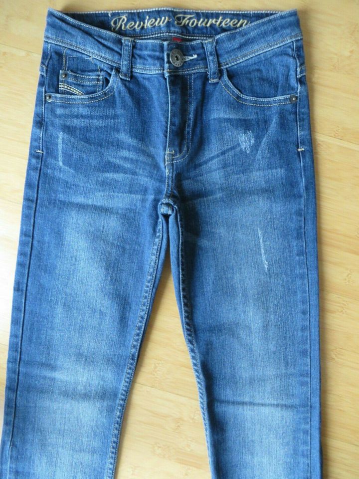 Jeans für Mädchen, Gr. 158,  REVIEW Fourteen in Niedereschach