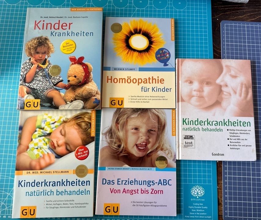 GU Kinderkrankheiten Ratgeber Homöopathie erziehungs abc in Klein Offenseth-Sparrieshoop