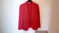 Roter Blazer in der Größe 38 Rostock - Toitenwinkel Vorschau