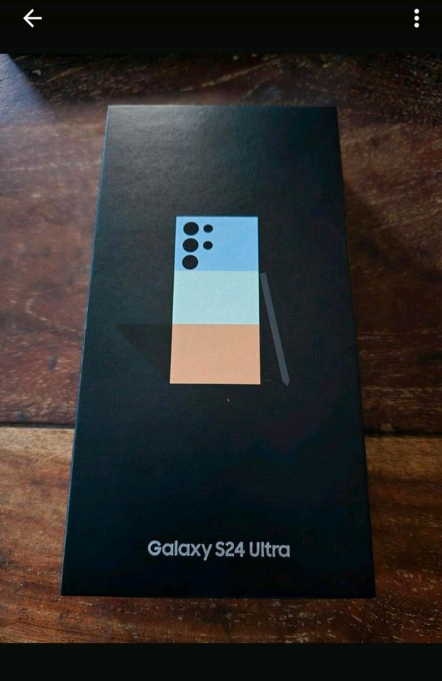 Samsung Galaxy S24 ULTRA Titanium BLUE 256GB OVP NEU in Hamburg
