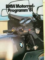 BMW Motorrad Programm 1981 Bayern - Adlkofen Vorschau