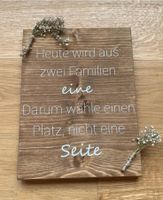 Hochzeit Trauung Holzschild vintage Niedersachsen - Meine Vorschau