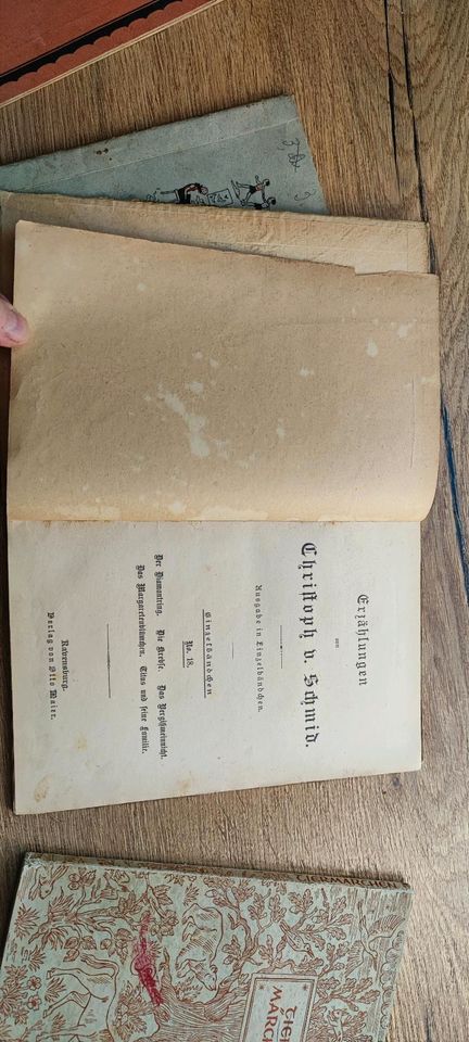 Alte Bücher  1900- 48 Märchen 3x/ Schnitt von Obstgehölzen 1x in Laage