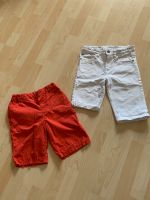 2 kurze Hosen von H&M Gr. 140 weiß und rot Rheinland-Pfalz - Weiler bei Monzingen Vorschau