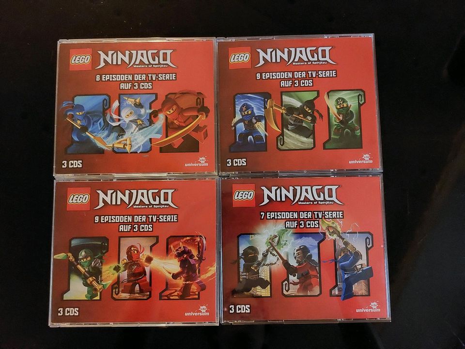 Lego Ninjago Master of Spinjitzu Hörspiel Box Set 1-4 in Maxdorf