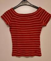 Damen Karneval T-Shirt, rot - weiß gestreift von Madonna, Gr. XSD Köln - Zollstock Vorschau