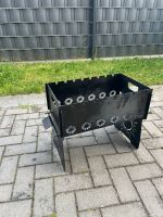 Holzkohlegrill für 8 Spieße. Faltbarer Metall-Mangal. +Grilltisch Niedersachsen - Moormerland Vorschau