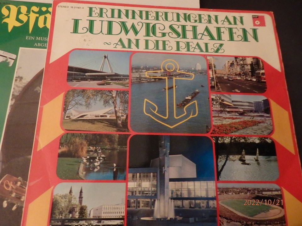 7 LPs + 1 Single Pfälzer Lieder Kurt Dehm etc. in Insheim