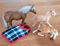 SCHLEICH Haflinger Wallach 13280 Fohlen 13291 liegend 13814 Decke Nordrhein-Westfalen - Jüchen Vorschau