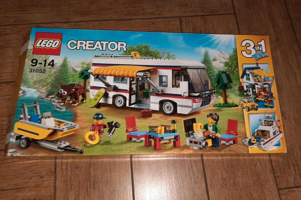 Lego Creator 31052, 3 in 1 Wohnwagen, Haus, komplett,  wie neu in Tetenhusen