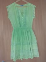 Kleid – Sommerkleid grün mit Spitze – Gr. 36/S - NEUW. Bayern - Elsenfeld Vorschau