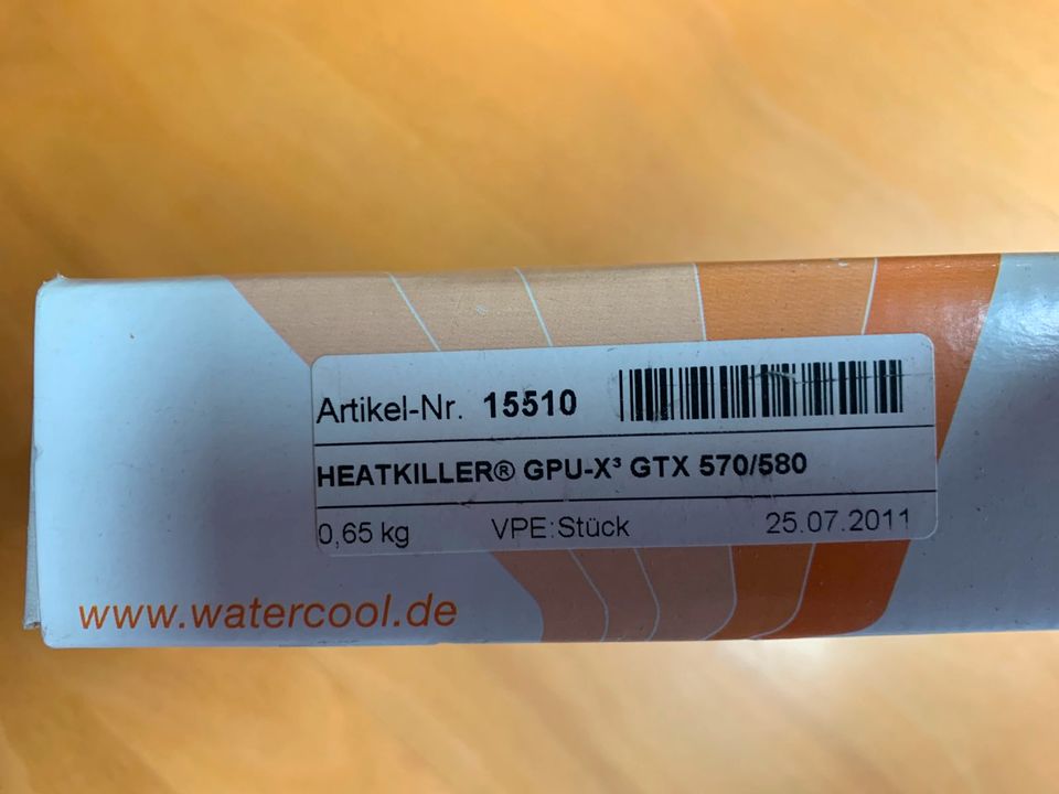 HEATKILLER GPU-X³ GTX 570/580, Wasserkühler in Guldental