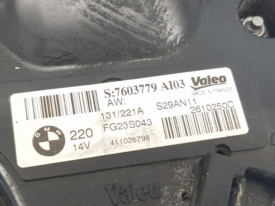 Lichtmaschine Generator 7603779 Valeo BMW 5er 6er 7er X5 X6 in Bielefeld