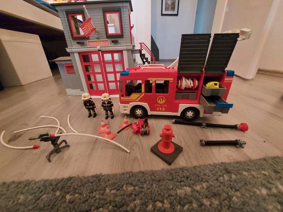 Playmobil Feuerwehr gebraucht Set in Gelsenkirchen