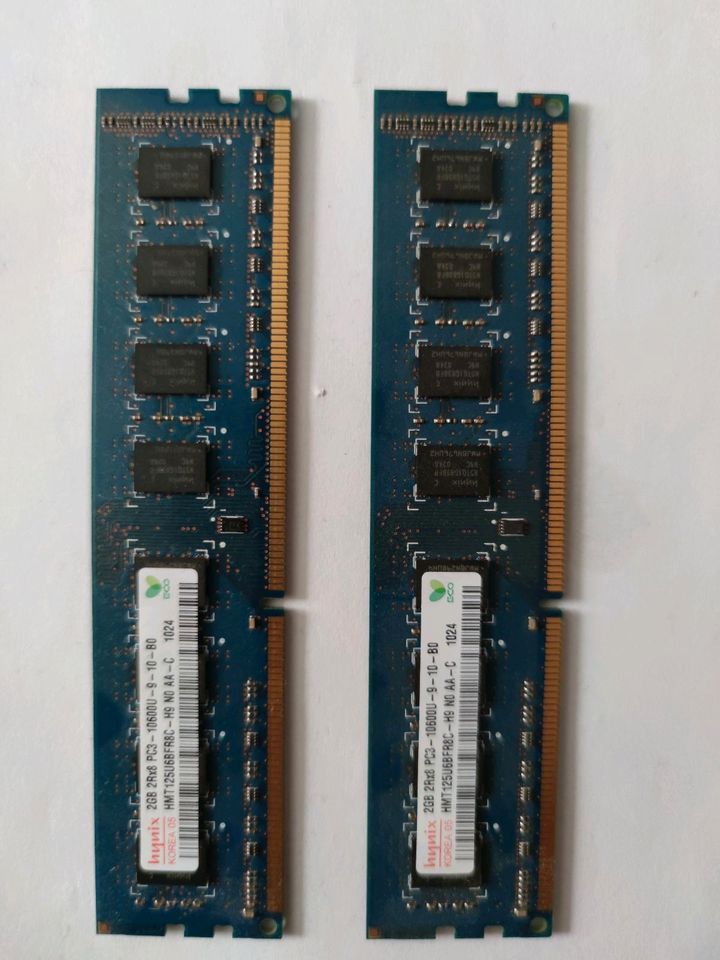 Arbeitsspeicher Hynix DDR3 RAM 4GB 2X 2GB 1333MHZ PC3-10600 240Pi in Berlin