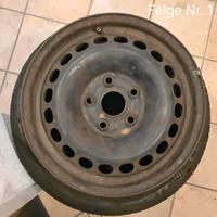 6Jx15 H2 ET45 5x112 Stahlfelgen Niedersachsen - Weyhausen Vorschau