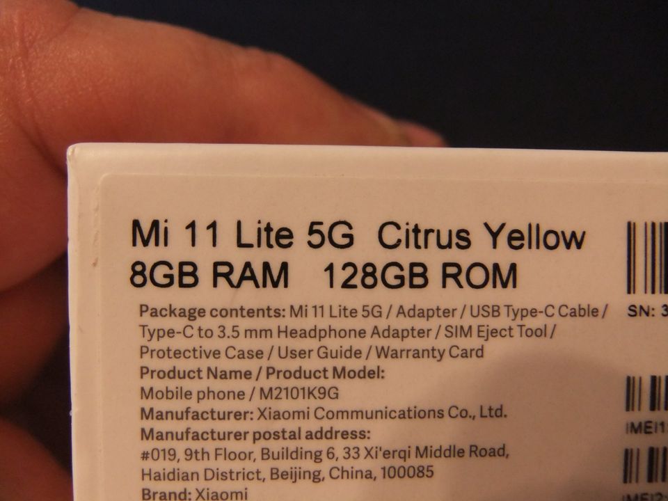 Xiaomi Mi 11 Lite 5G in Berlin
