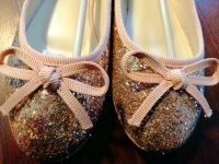 Ballerina Schuhe rosa Glitzer Größe 36 Neuwertig Erstkommunion Bayern - Mettenheim Vorschau