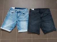 H&M, Shorts, blau 30, schwarz 32 Bayern - Augsburg Vorschau