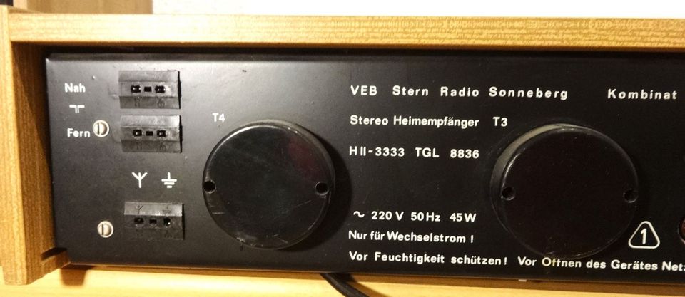 DDR Stern-Radio Proxima 401 von RFT in Dresden