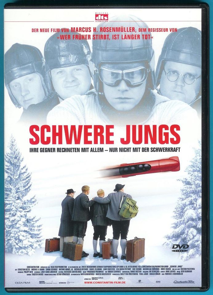 Schwere Jungs DVD Sebastian Bezzel sehr guter Zustand in Löningen