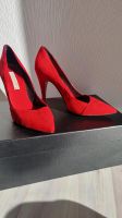 Rote Wildlederpumps, Classy, Made In Italy, Elegant, Stilvoll Baden-Württemberg - Ludwigsburg Vorschau