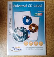 CD-Labels zum Selbstausdrucken bedrucken 22 Blatt á 3 Labels Sachsen - Pöhl Vorschau