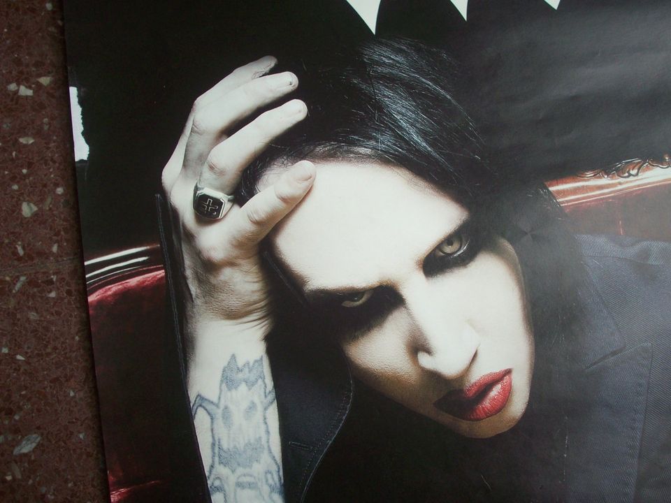 MARILYN MANSON RAR! TOURPOSTER 24.06.2007 BERLIN ZITADELLE Oomph! in Berlin