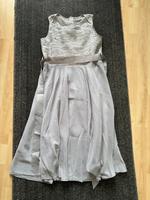 Abschlussball Kleid abiballkleid chiffonkleid grau gr. XS Bayern - Schwabmünchen Vorschau