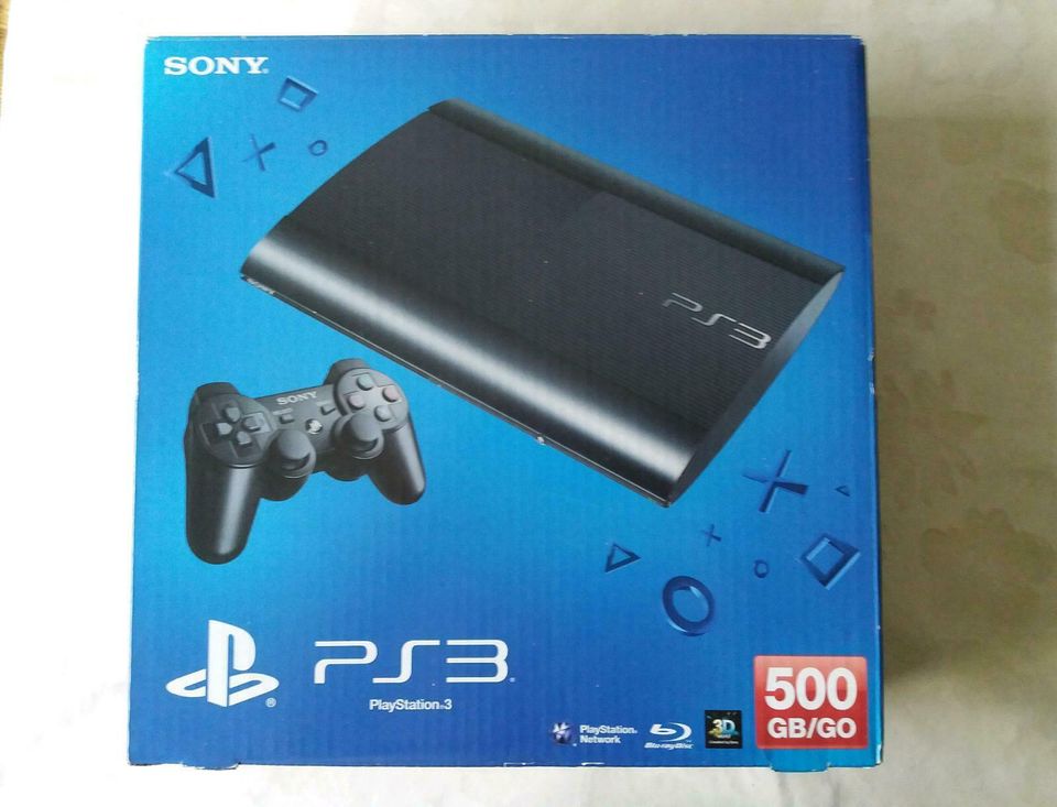 Spiel-Konsole Sony Playstation PS 3 500 GB Controller CECH 4004C in Herne