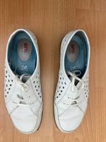 Weiße Schnürschuhe von ara (Andros) aus Echtleder Gr. 6 (39) Nordrhein-Westfalen - Sprockhövel Vorschau