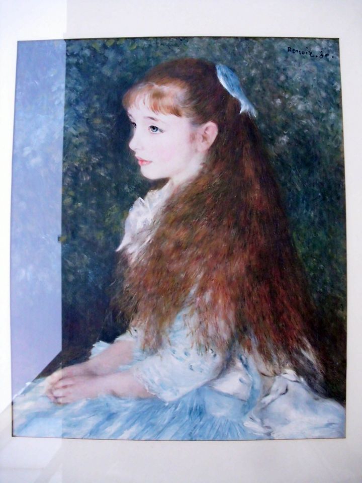 Renoir Portrait > Mademoiselle Irene Cahen d'Anvers 90x65cm in Planegg