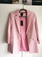 New Look Blazer rosa weiß kariert Business Neu mit Etikett 36 Bayern - Hersbruck Vorschau