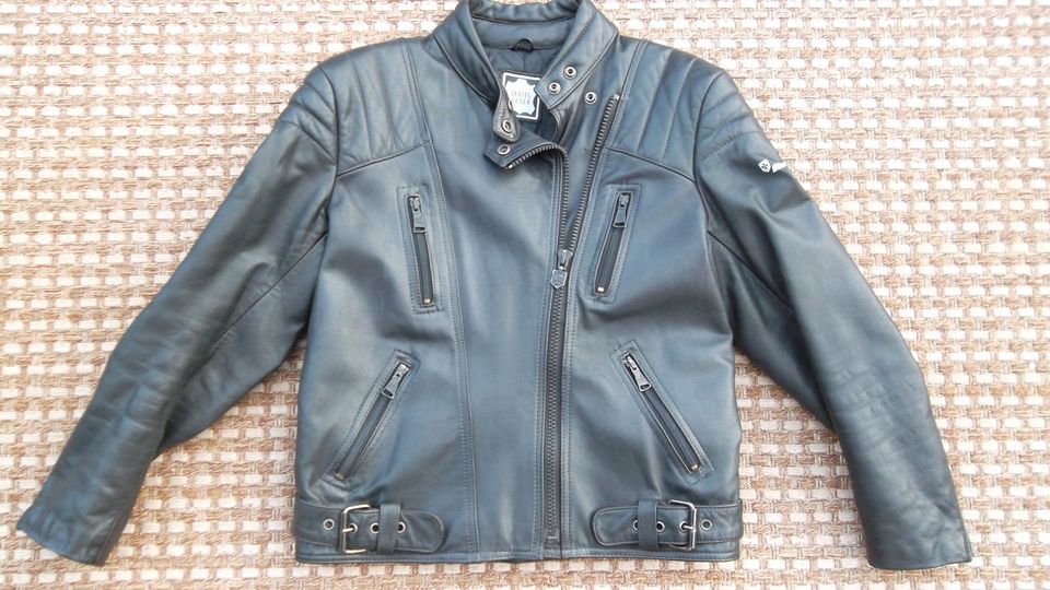 Harro Motorrad Lederjacke Damen Gr. 42 schwarz in Schwarzenfeld