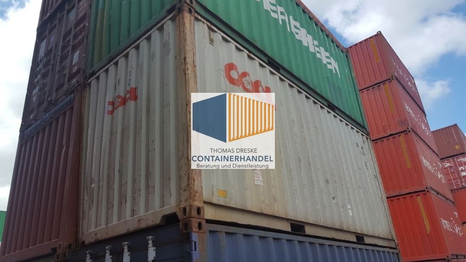 20` / 40` Fuß  6m / 12m Seecontainer - STENDAL - High Cube Container Lagercontainer Container  Magazincontainer Überseecontainer GEBRAUCHT NEUWERTIG NEU in Stendal