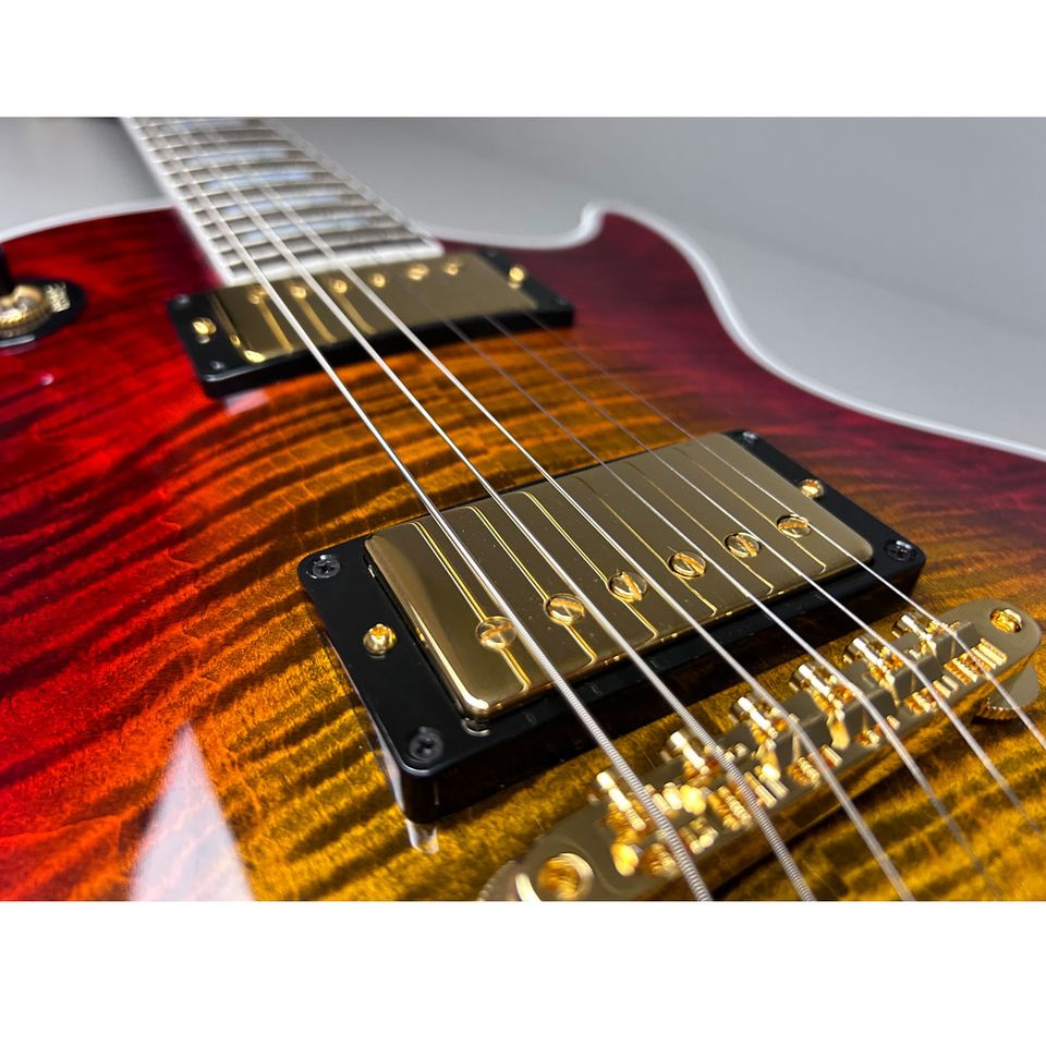 Gibson Les Paul Axcess Custom Figured Top, Bengal Burst in Witten
