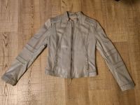 Hugo Boss Damen Lederjacke grau Gr. 38 Hessen - Wiesbaden Vorschau