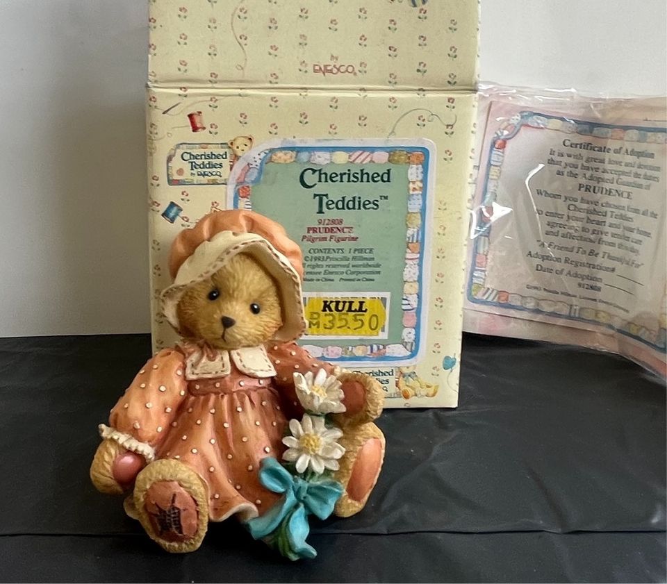 Cherished Teddies PRUDENCE Blumen in Seeheim-Jugenheim