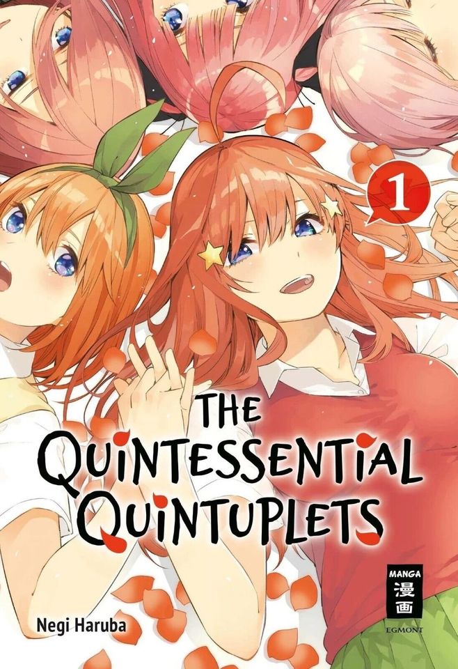 Manga: The Quintessential Quintuplets - Manga 1 - Egmont Verlag in Kiel