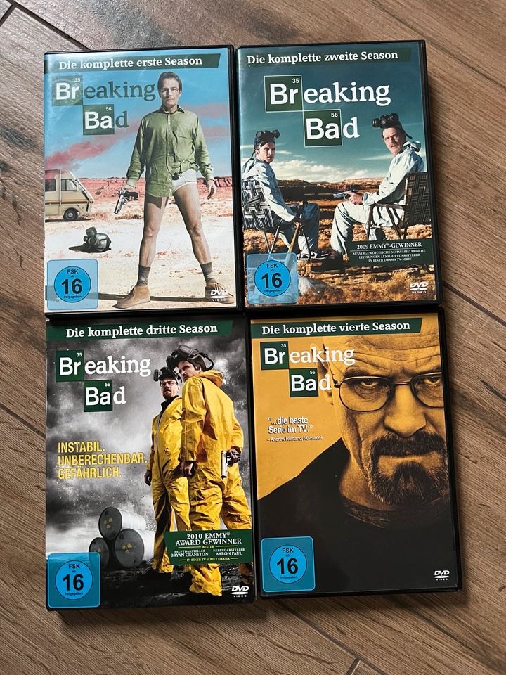 Breaking Bad Staffel 1 bis 4 DVD in Wildau